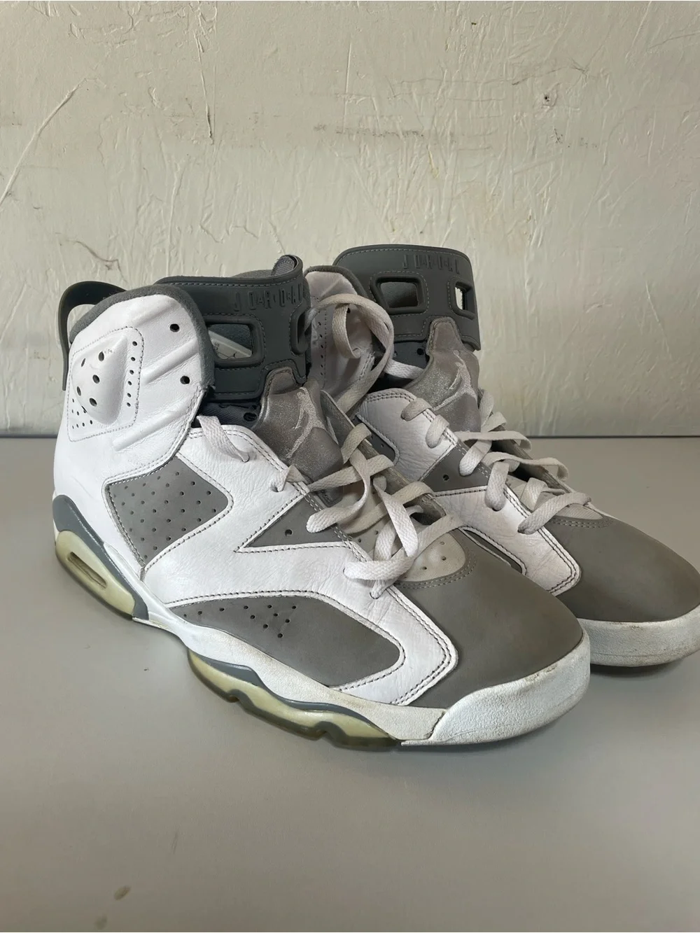 Air Jordan Shoes Basketball Retro 6 Cool Grey Size 13